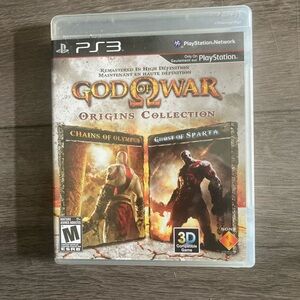God of War Origins Collection for PS3 Chains of Olympus & Ghost of Sparta